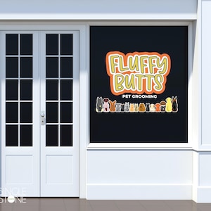 Custom Storefront Window Decals - Business Logos, Store Hours, Photos, Etc.