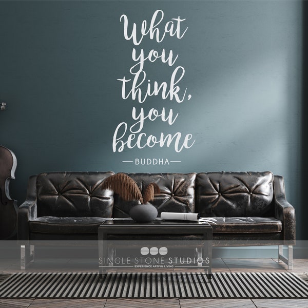 Buddha Wall Decal Etsy