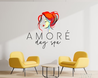 Custom Business Decals - Logos, Signage, Store Hours, Photos, Etc. amore