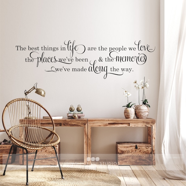 Vinyl Wall Sayings Etsy