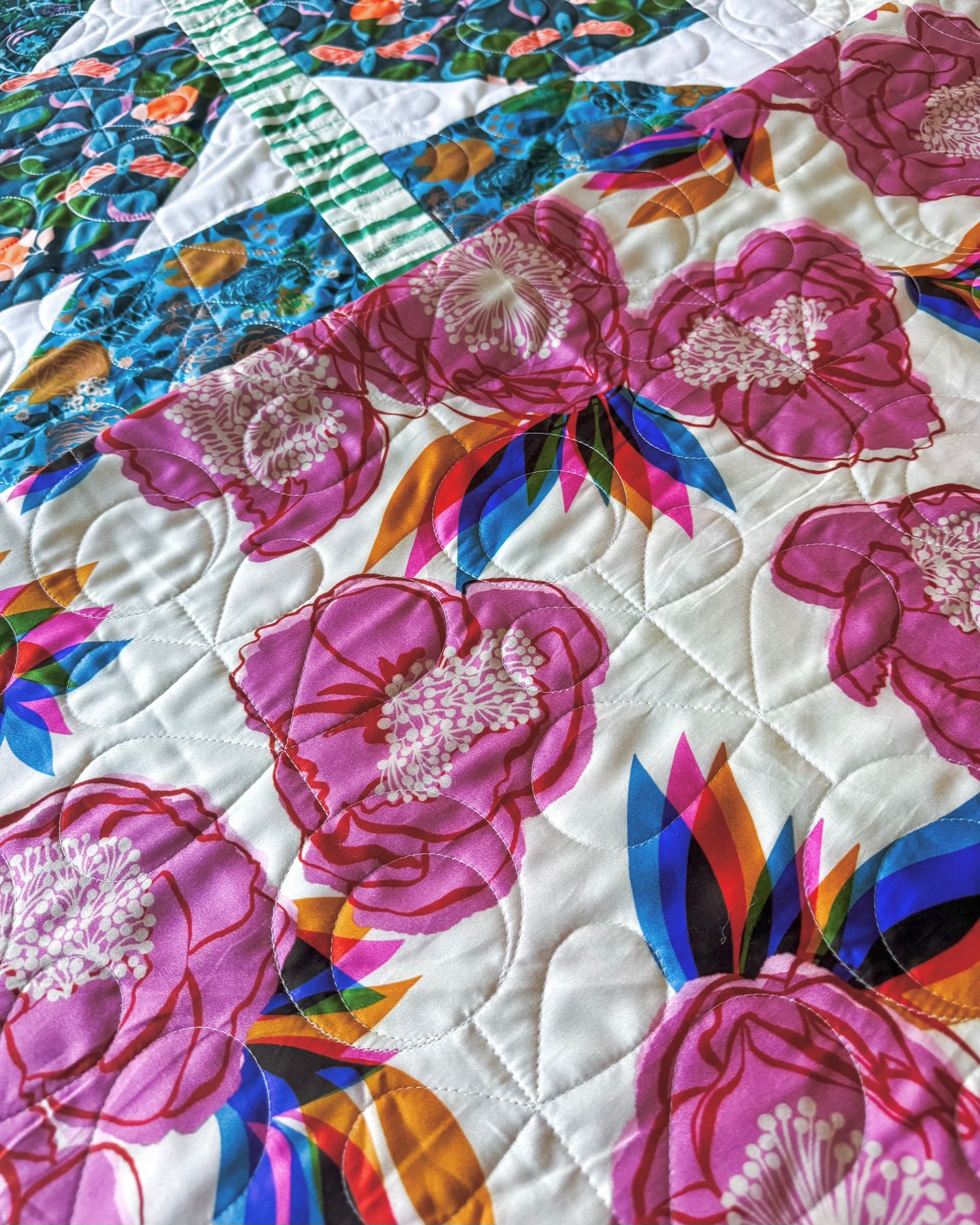 Lollipop Pattern Print Bed Set Quilt main image 0