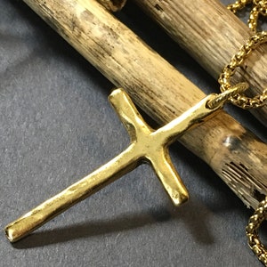 Compass Cross Layered Set North Star Compass Pendant on a 24