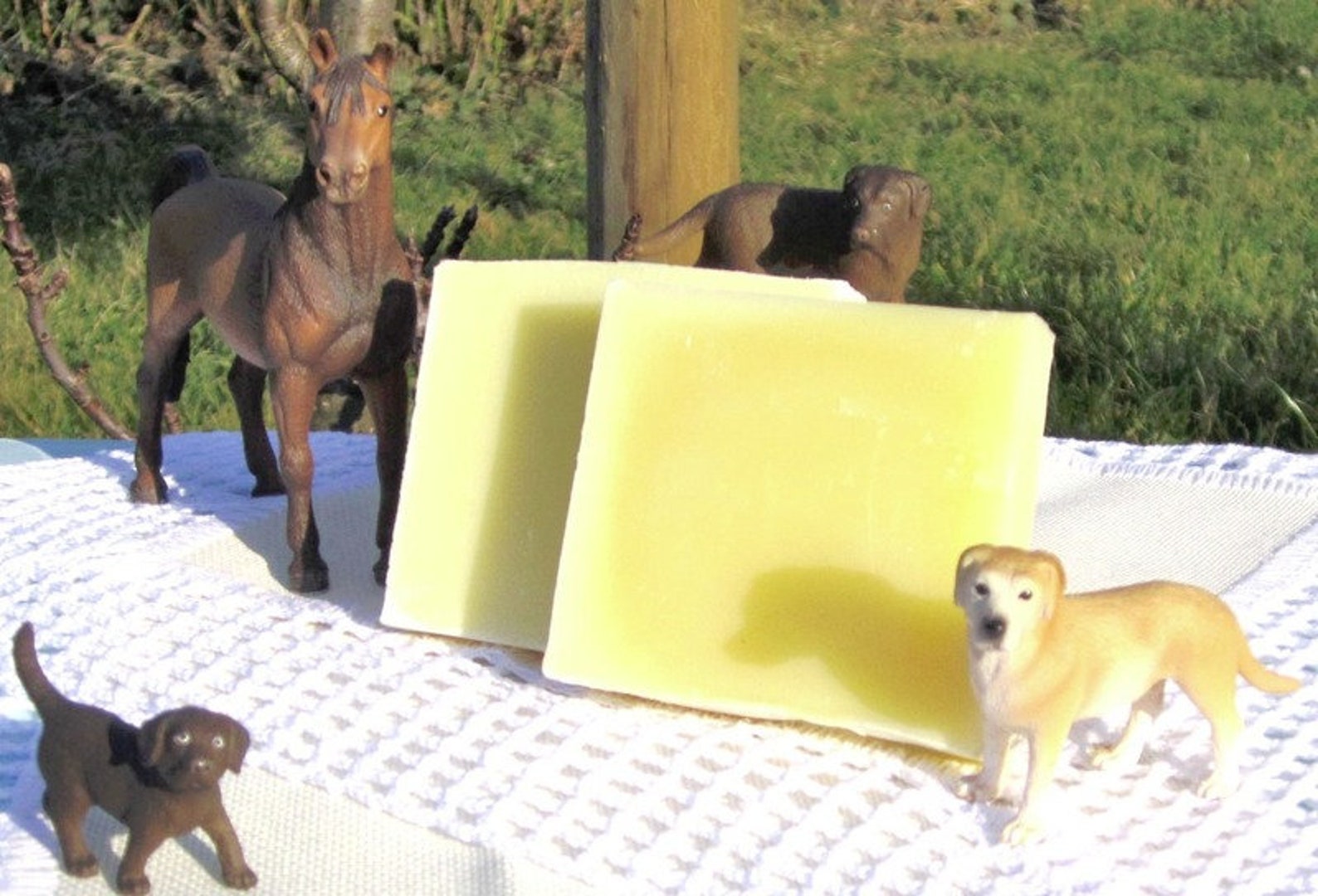 Hund und Pferdeseife vegan für ein schönes Fell auch gut Etsy