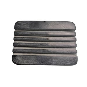 Soap dish &quot;soapstone rectangular&quot; with drainage grooves