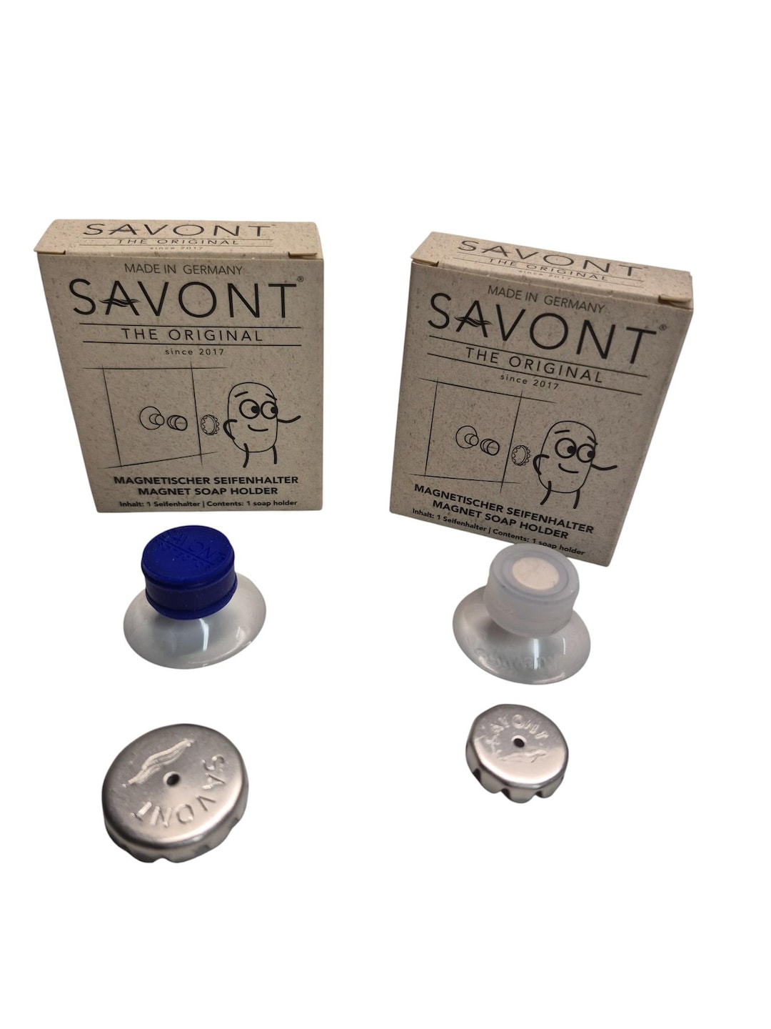 Soap Float Magnetic Soap Holder With Suction Cup and Protector, the Soap Floats ...