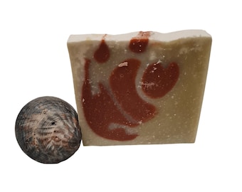 Marrakech Soap handmade soap, with cocoa butter, olive oil and red clay