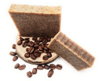 Coffee kitchen soap, vegan, hand soap, suitable for garlic and onion smell on the hands