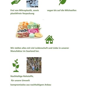 May include: Assortment of colorful handmade soaps in a basket. The soaps are made with natural ingredients and are free of microplastics. The soaps are vegan and are made in Germany.