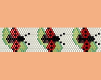 Pattern for Ladybug Cuff Bracelet