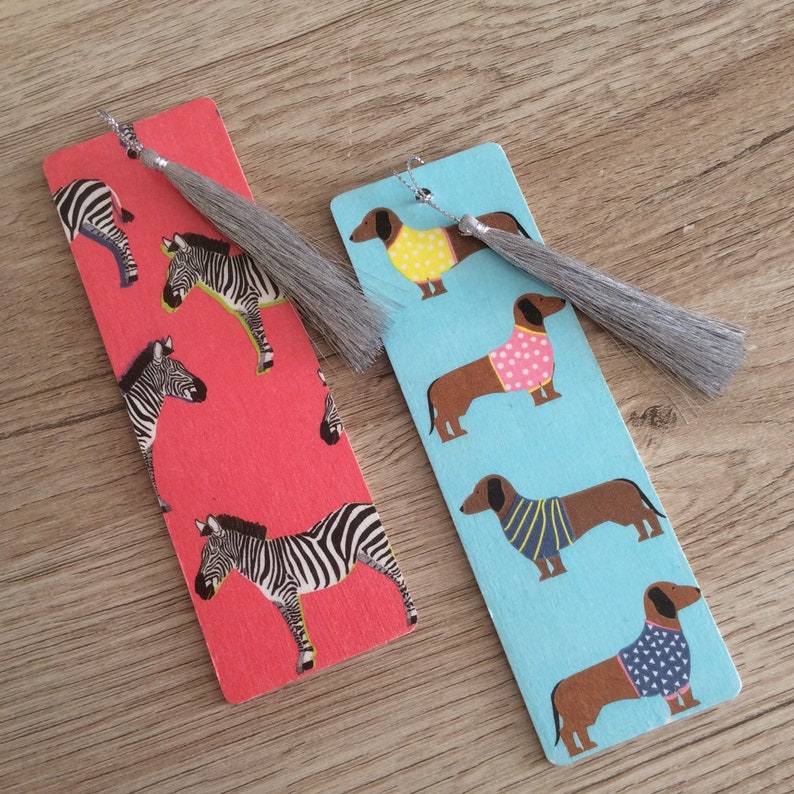 Dachshund bookmark/Sausage Dog Bookmark/sausage dog lover Etsy