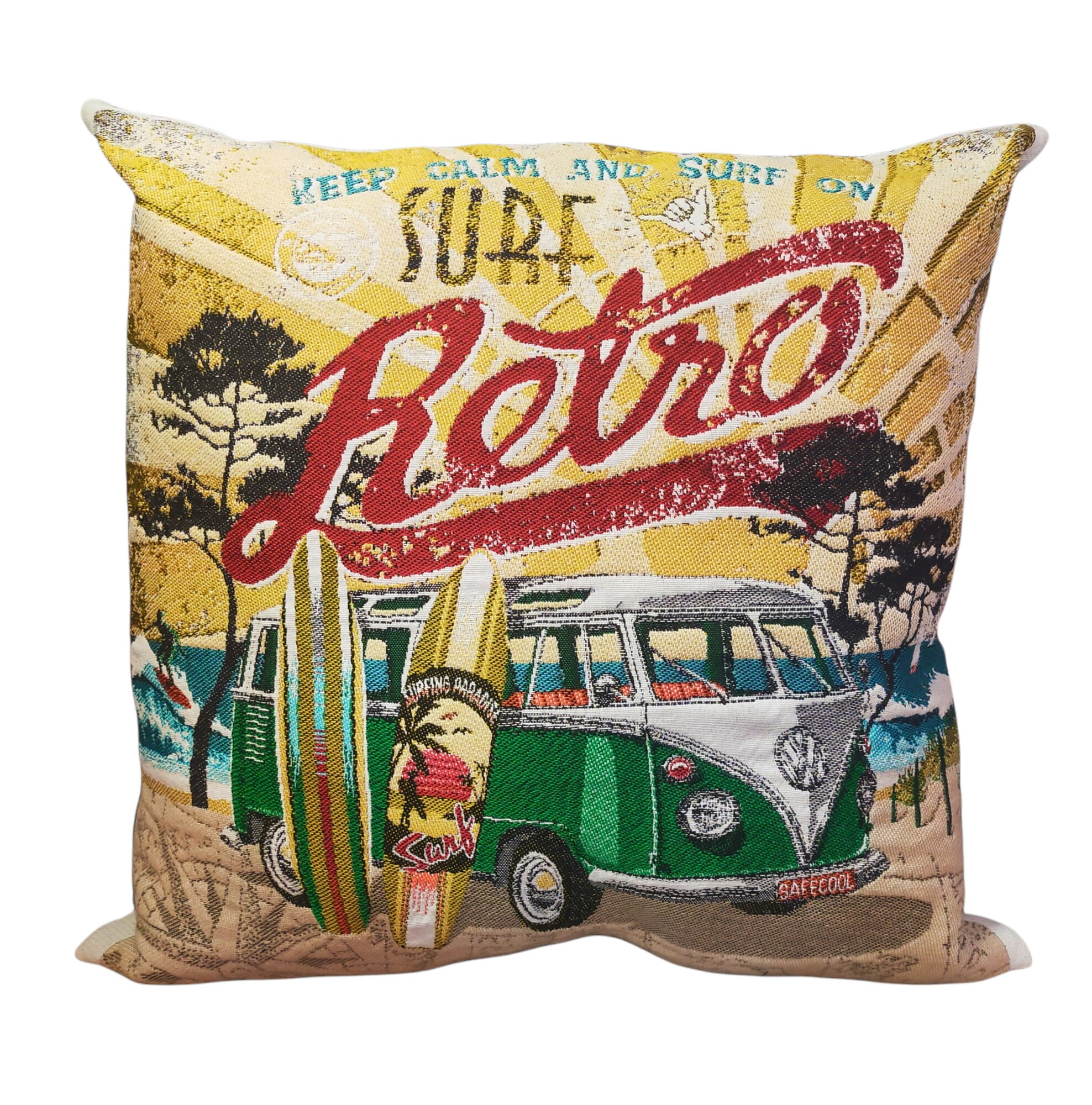 Coussin Rétro Made in France