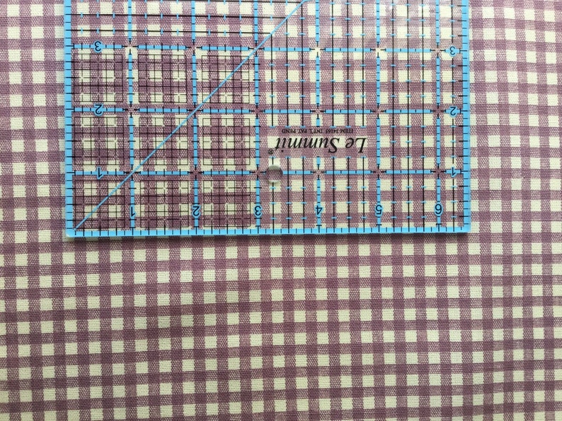 Gingham Cotton Canvas 100/% Cotton Fabric Furniture Material