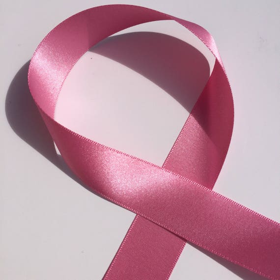 Double Satin Berisfords Ribbon - High Quality Ribbon - Craft Ribbon - 25mm Wide Ribbon - Pink Ribbon - Priced per 2 Metres