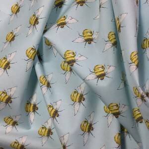 Cotton Fabric Honeycomb Bees | Fabric Land