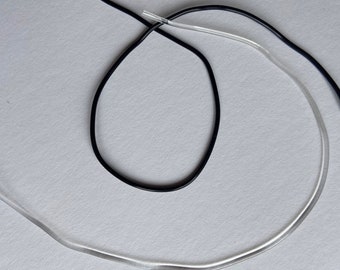1.5mm Elastic Cord - Craft Elastic - Elastic for Sewing - Elastic for Beads - Priced per 2 Metres