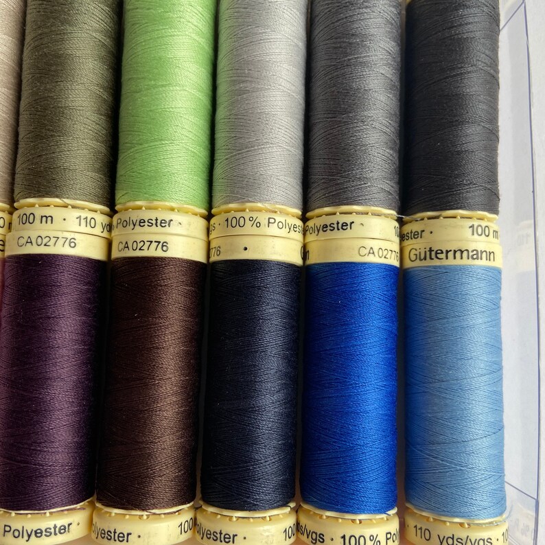 Gutermann Sewing Thread Sew-All Thread 100m Thread Reel | Etsy