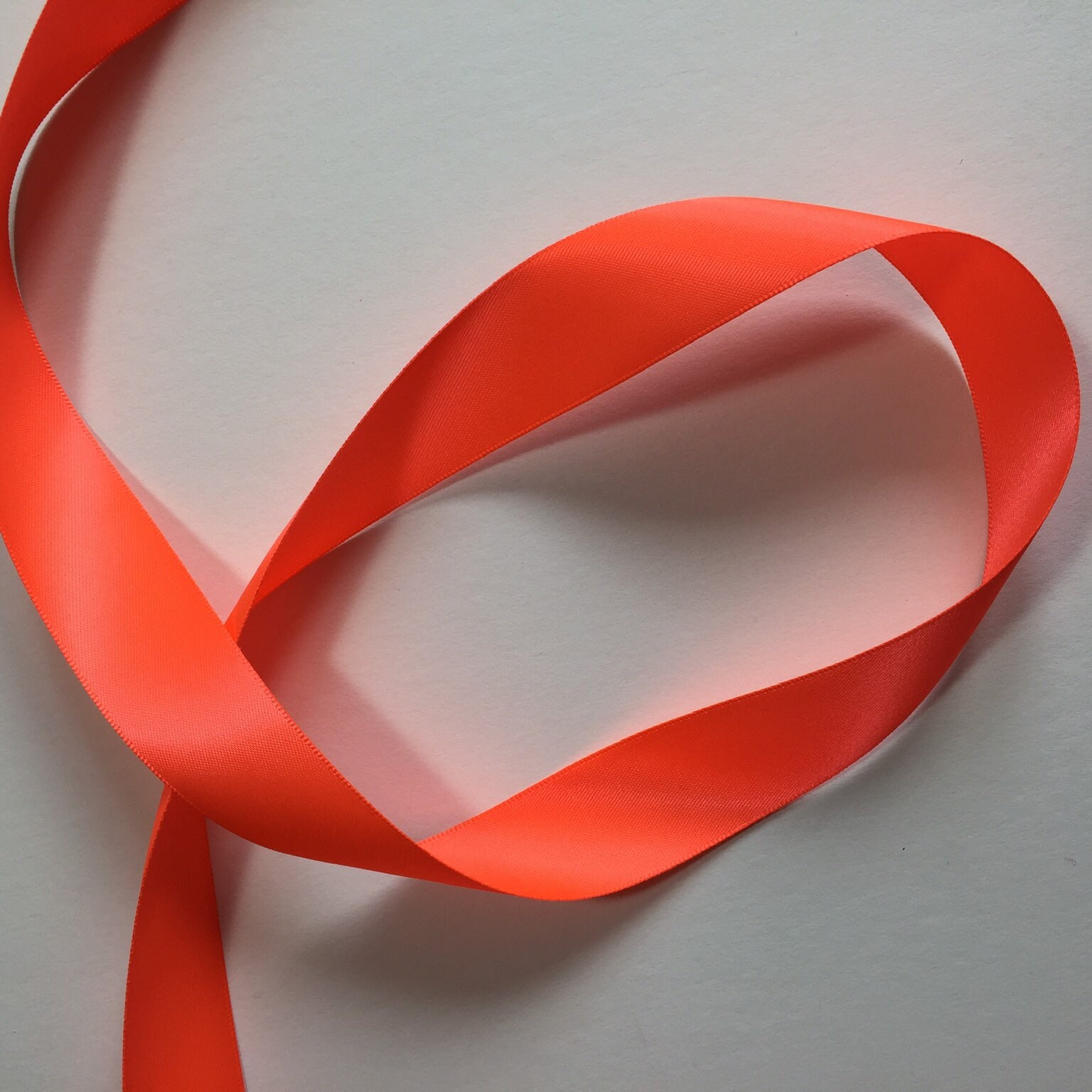 Fluro Ribbons Fluorescent Double Faced Satin Ribbon - Quality Neon Craft Ribbon ...