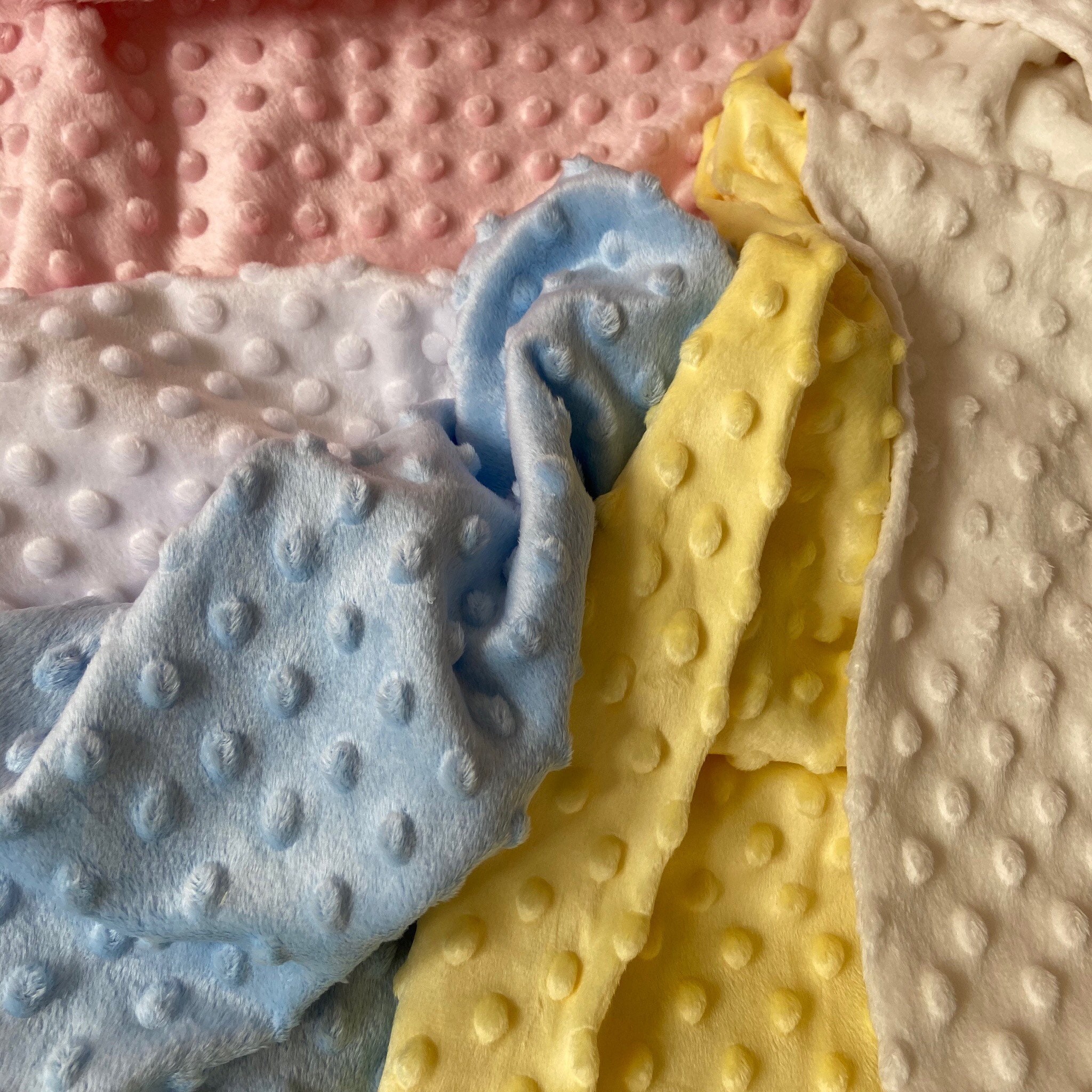 Minky Fleece Fabric per Meter 100 Poly Dimple Fleece Fabric Etsy