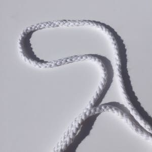 Piping Cord - 5mm Piping Cord - White Cotton Piping Cord - Size 3 - Price per 5 Metres