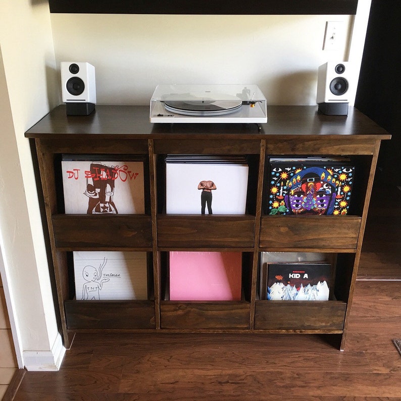 Record Cabinet Detailed Plans | Etsy