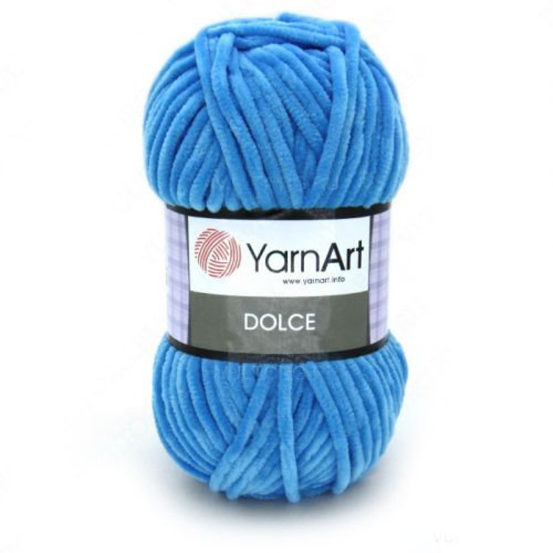 DOLCE YarnArt 100 Micro Polyester yarn for crochet and Etsy