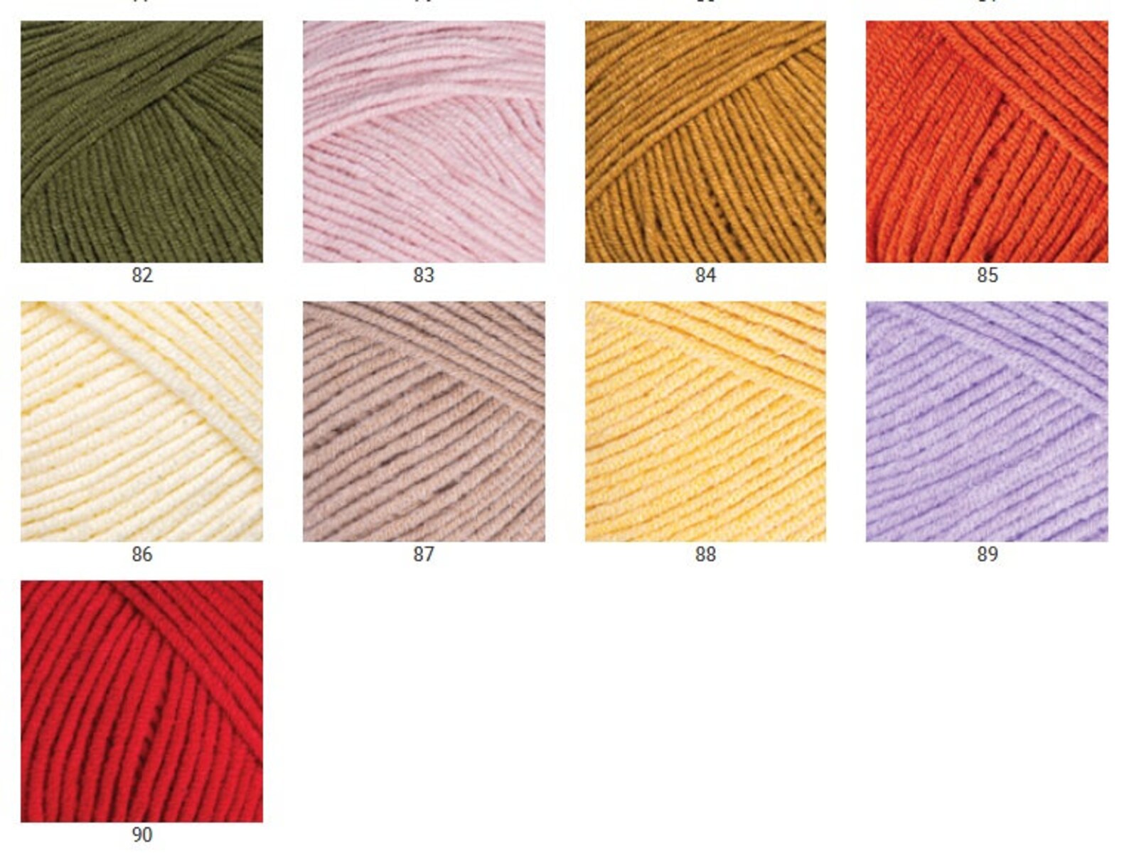 De nouvelles couleurs YarnArt JEANS coton semi coton pour Etsy