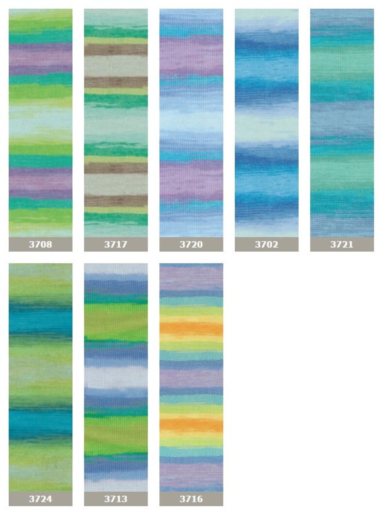 Пряжа Ализе Мисс Батик 2132 Купить