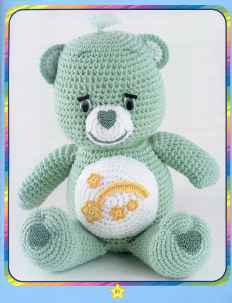 Care Bear Crochet Pattern Care Bear Crochet Pattern