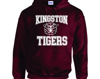 Felpa con cappuccio Kingston Tigers