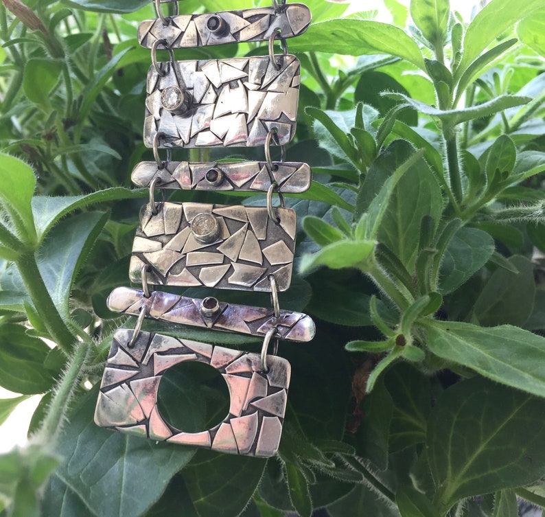 Fused Silver Bracelet. Sterling Silver Fused Bracelet Etsy