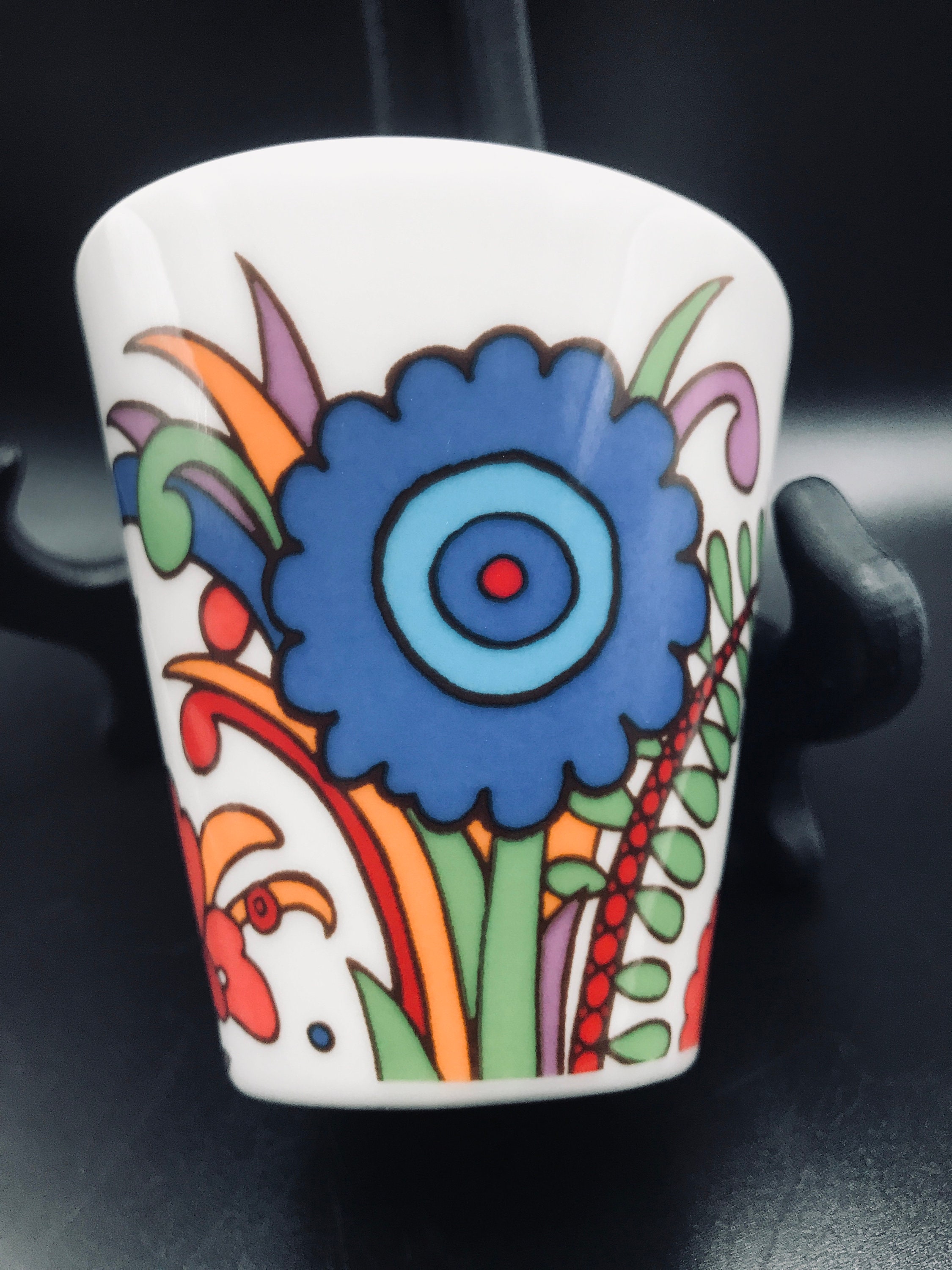Villeroy & Boch New Wave Acapulco Cup and Saucer Floral Birds - Etsy