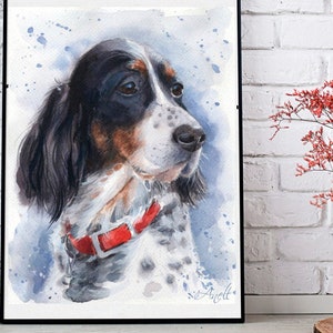 Hand portrait Custom Pet portrait Custom Pet Painting Custom dog portrait Watercolor Painting Original Painting Personalized Pet Portrait