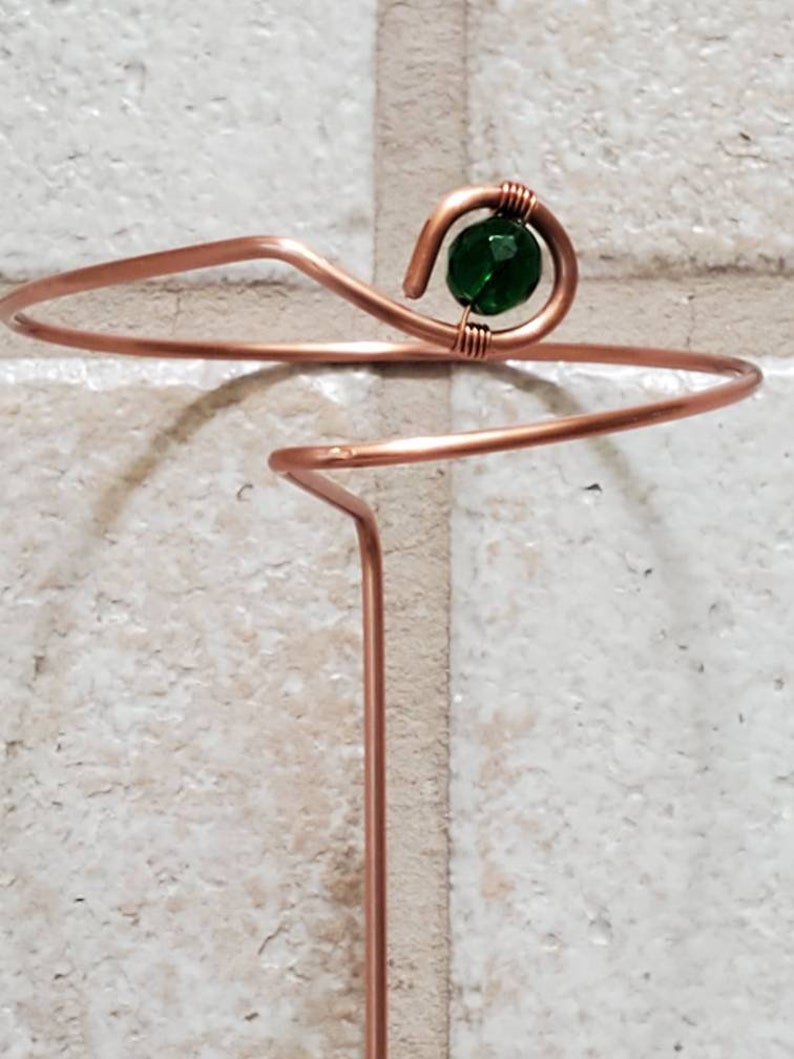 Plant Stakes Copper Wire Stake for Plants Plant Support Etsy