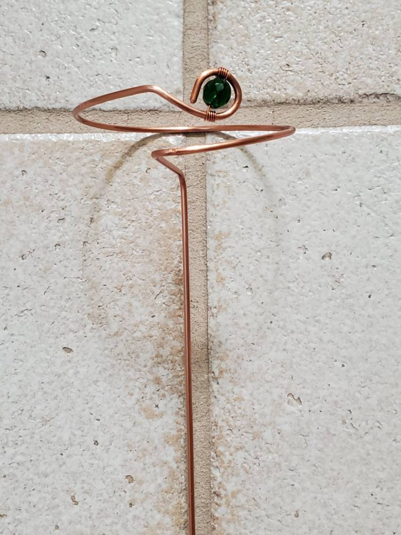 Plant Stakes Copper Wire Stake for Plants Plant Support Etsy