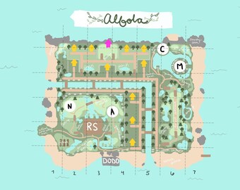 Custom Animal Crossing Island Map Design - Etsy