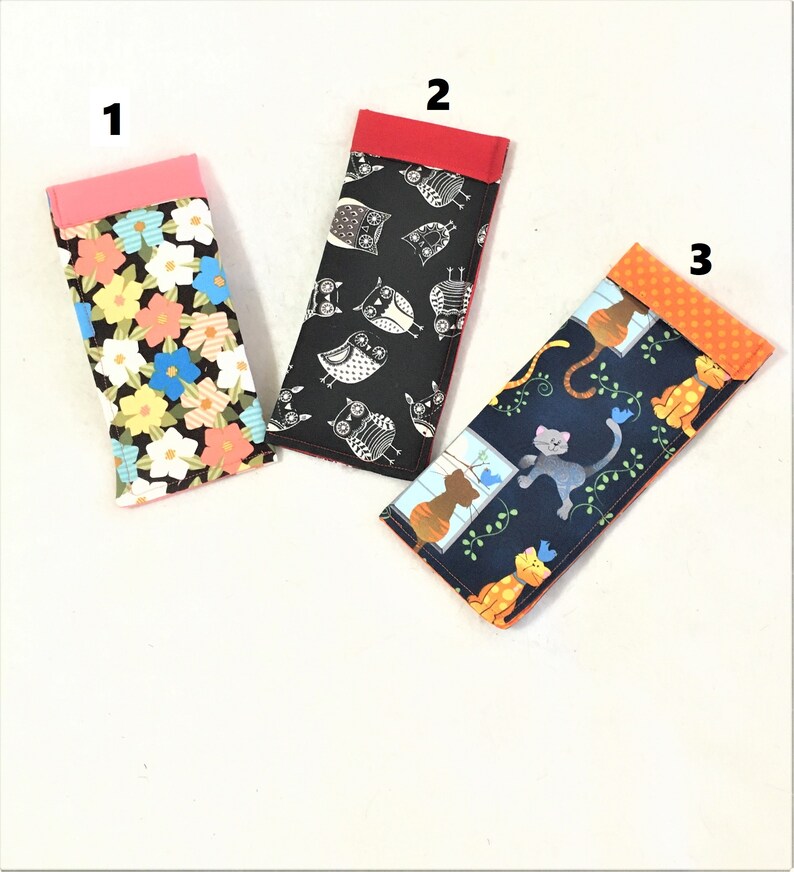 Snappy Padded Pouch Travel Hip Pouch Snappy Eye Glasses Pouch Long Pouch Padded Eye Glasses Case Zipper Waist Pouch