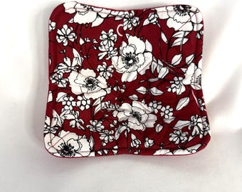 Handmade Cotton Cup Cozies: Microwave Safe Hot Pads