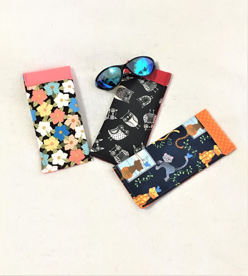 Snappy Padded Pouch Travel Hip Pouch Snappy Eye Glasses Pouch Long Pouch Padded Eye Glasses Case Zipper Waist Pouch