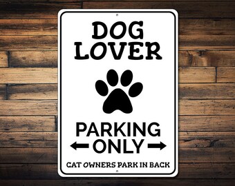 dog lover parking sign paw print sign gift for dog owner dog lover gift animal decor metal garage decor quality aluminum ens1002523 - Garage Decor dog lover parking sign paw print sign gift for dog owner dog lover gift animal decor metal garage decor quality aluminum ens1002523 - Garage Decor