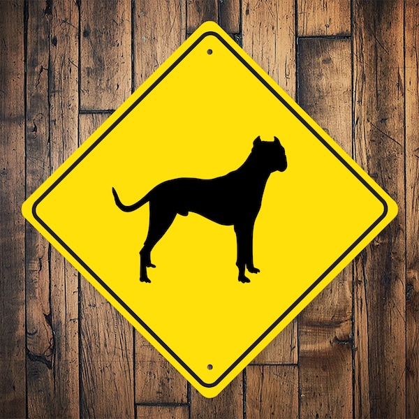 Dogo Argentino Sign, Dogo Argentino Crossing, Dogo Argentino Owner, Dogo Argentino Gift, Dogo Argentino Decor, Dogo Argentino Dog ,Dogo Dog