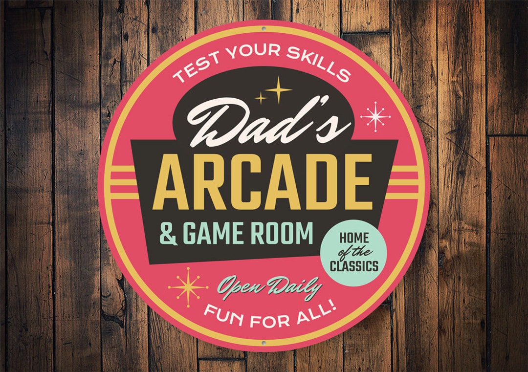 Dads Arcade Room, Game Room, Game Lovers, Game Room Owner, Game Room
