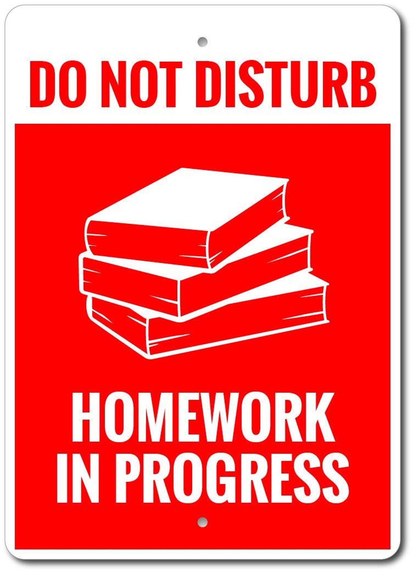 Homework Is Due Sign Homework Sign, Teacher Gift, Teacher Decor, Homework Progress, Gift for ...