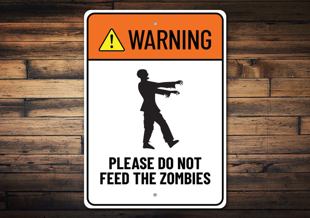 Dont Feed Zombies Zombie Lover Sign Sign for Halloween - Etsy Denmark Dont Feed Zombies Zombie Lover Sign Sign for Halloween - Etsy Denmark