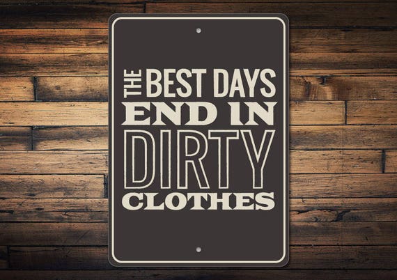 Signo de ropa sucia signo de frase de lavandería letrero de - Etsy España