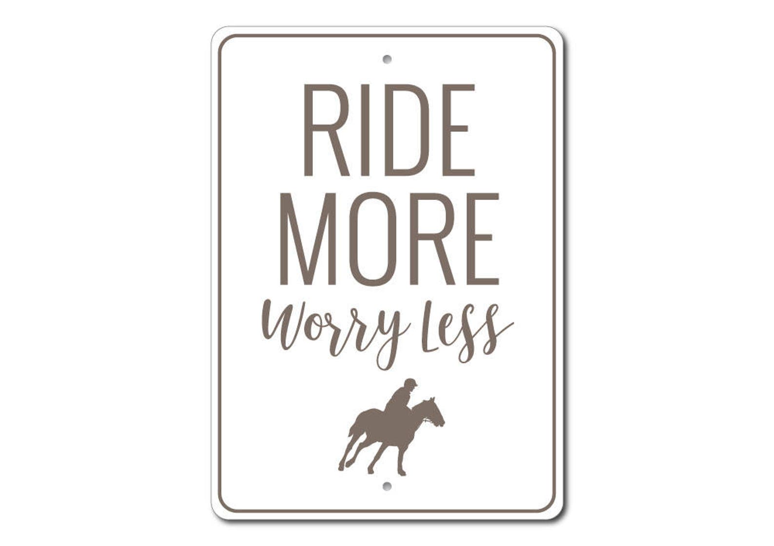 Horse Sign Horse Phrase Sign Horse Quote Sign Horse Riding Etsy
