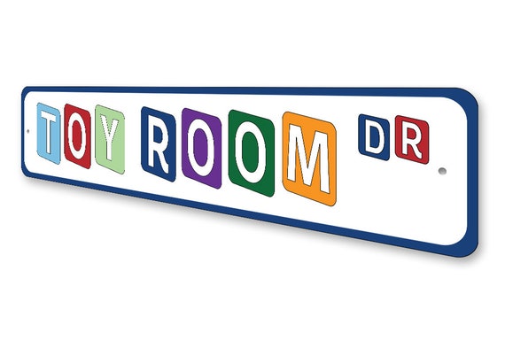 Toy room sign deals