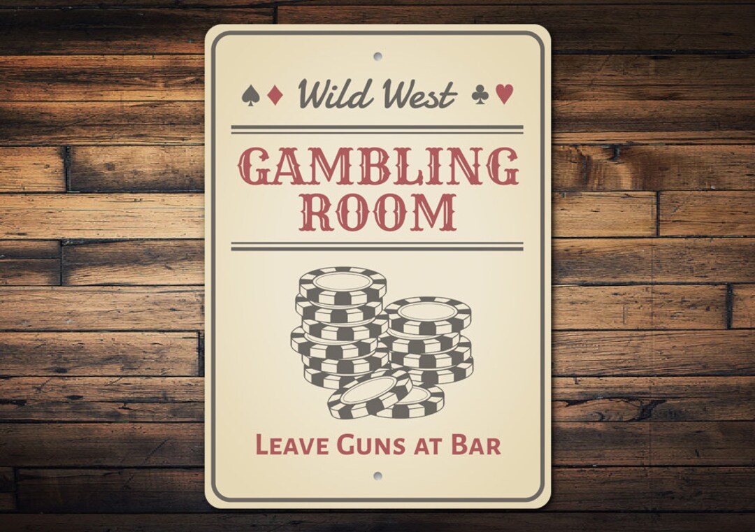 Gambling Decor Sign, Gambling Room Decor, Poker Room Decor, Poker Gift