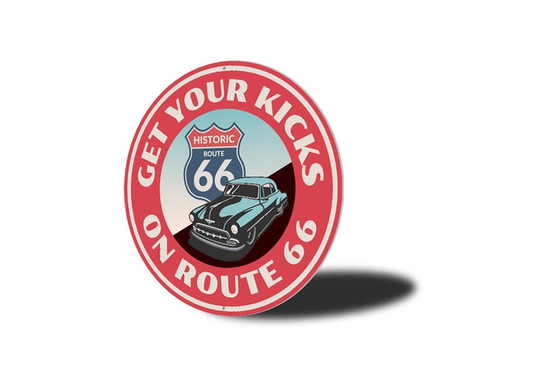 Get Your Kicks on Route 66 Route 66 Famous Route Famous - Etsy