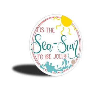 Vrolijk seizoensdecor, voordeurbord, voordeurdecor, dit is het seizoen, leuk kerstdecor, kerstvoordeur, decoratie vakantiehuis afbeelding 3