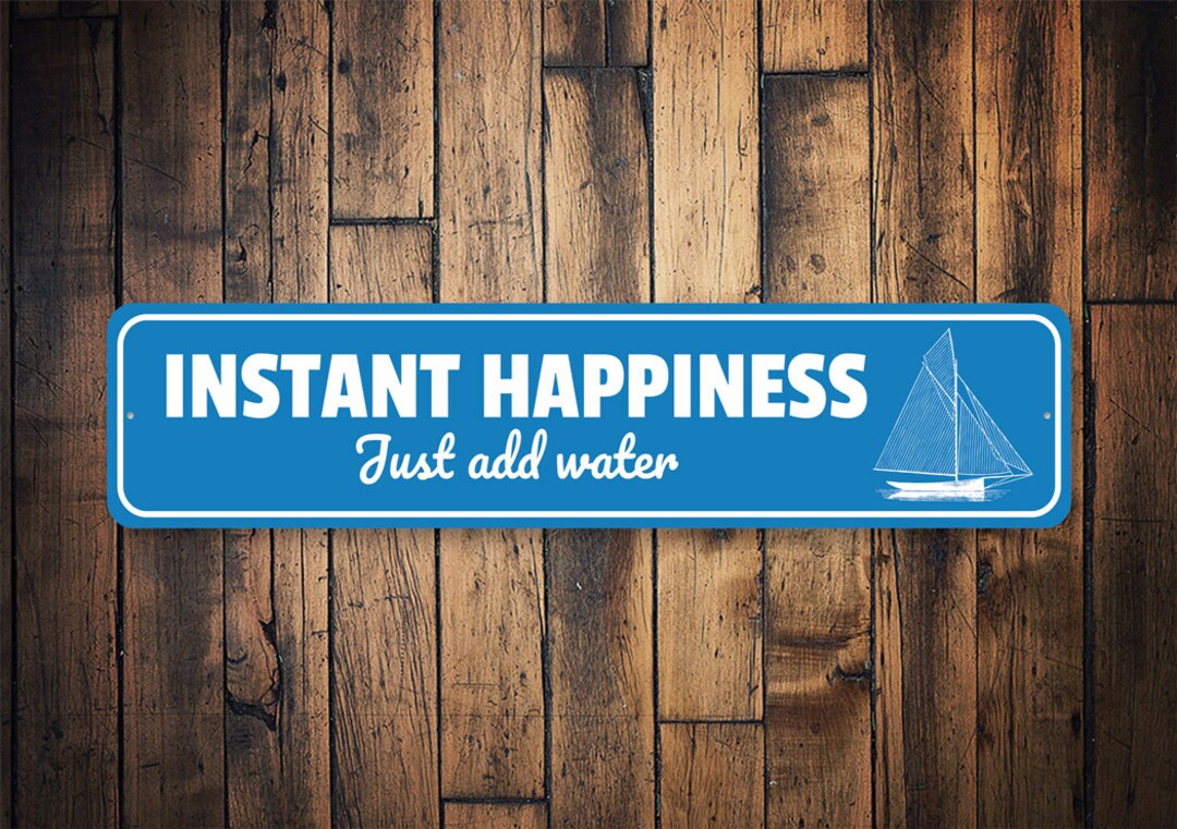 Funny Sail Boat Sign, Sailing Gift, Cute Sailing Gift, Sailor Decor ...